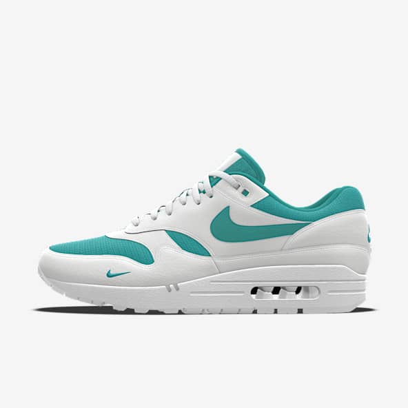 Nike Air Max 1 ホワイト/ティール NIKE AIR MAX 1 LV8 WHITE/DARK TEAL GREEN-WOLF GREY-BLACK